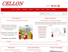 Tablet Screenshot of cellon.lu